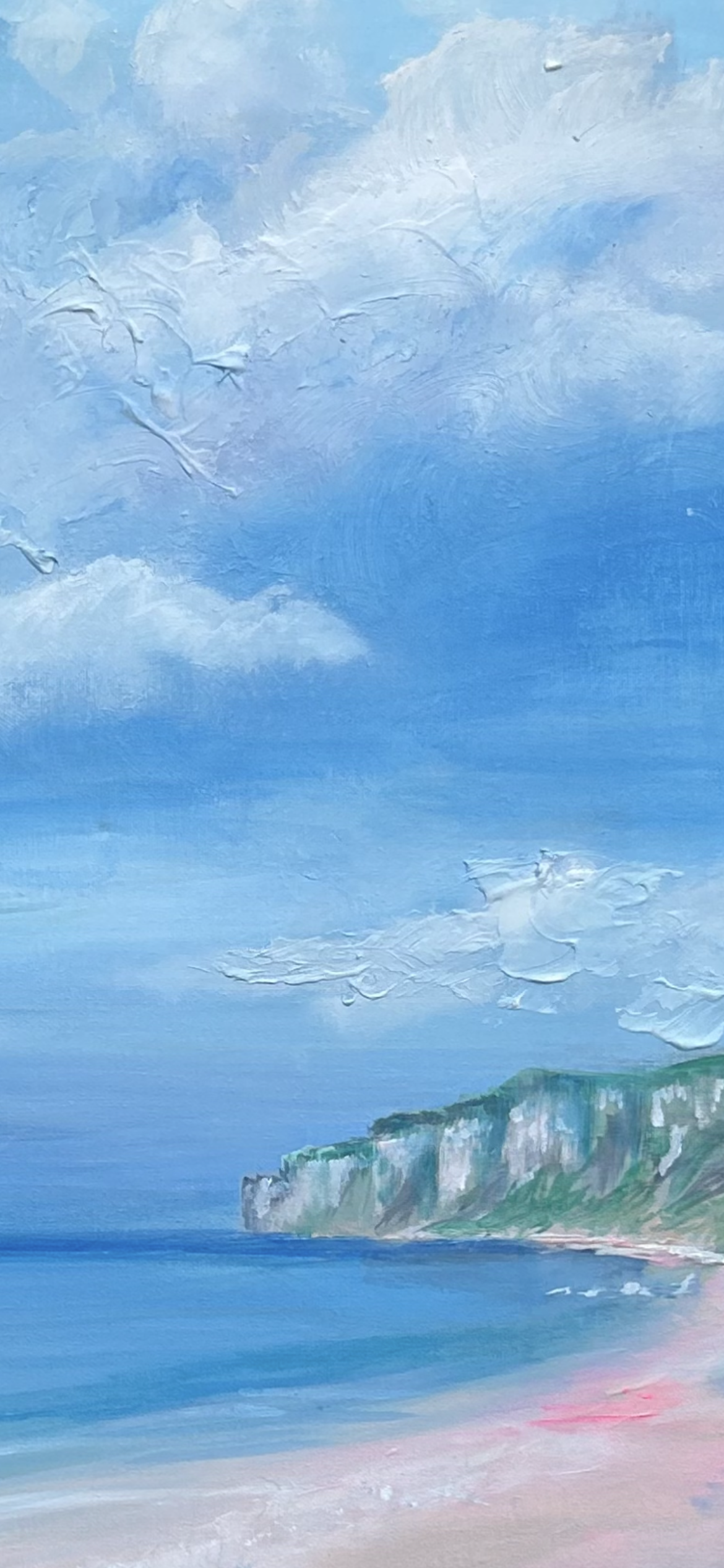 Flamborough from Filey