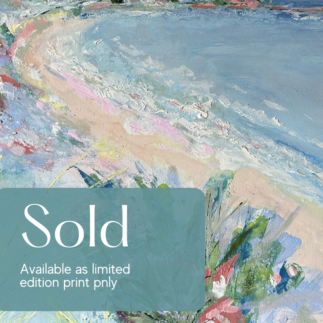 Filey Brigg, original painting (sold, available as prints)
