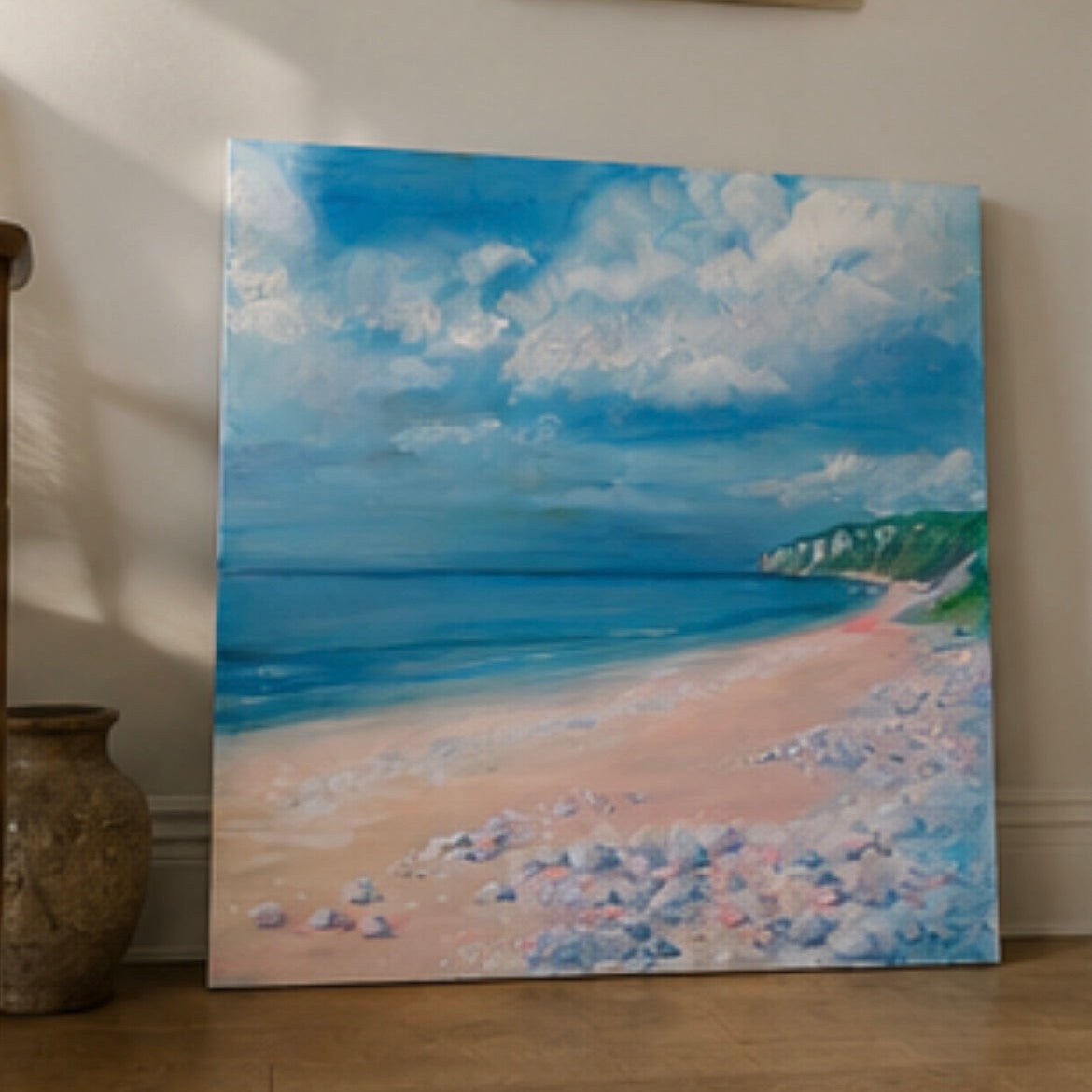 Flamborough from Filey