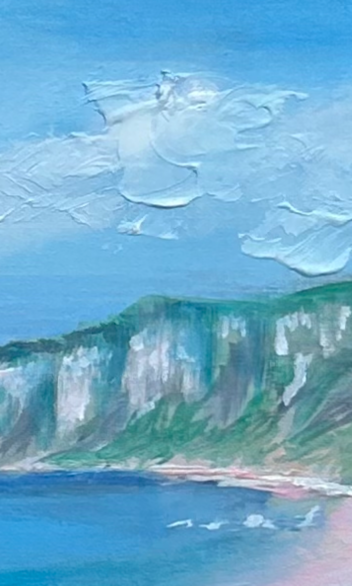 Flamborough from Filey