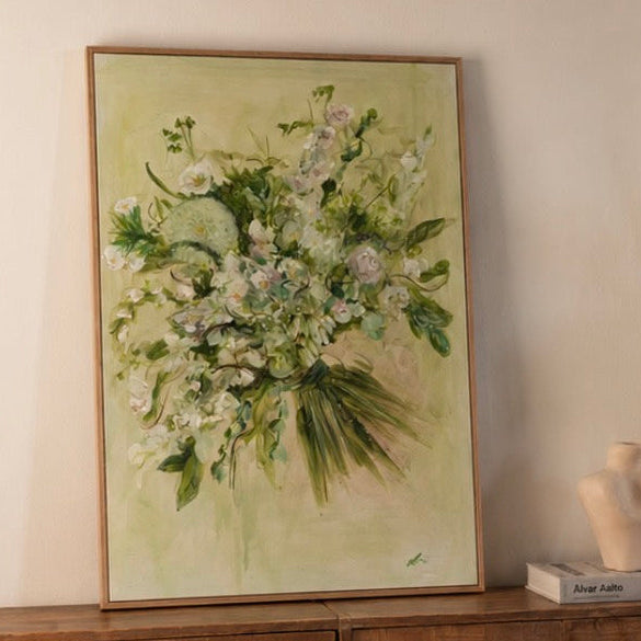 Keepsake wedding bouquet painting