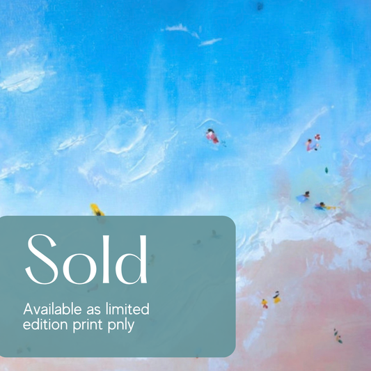 Here Comes the Sun, original painting (sold, available as prints)