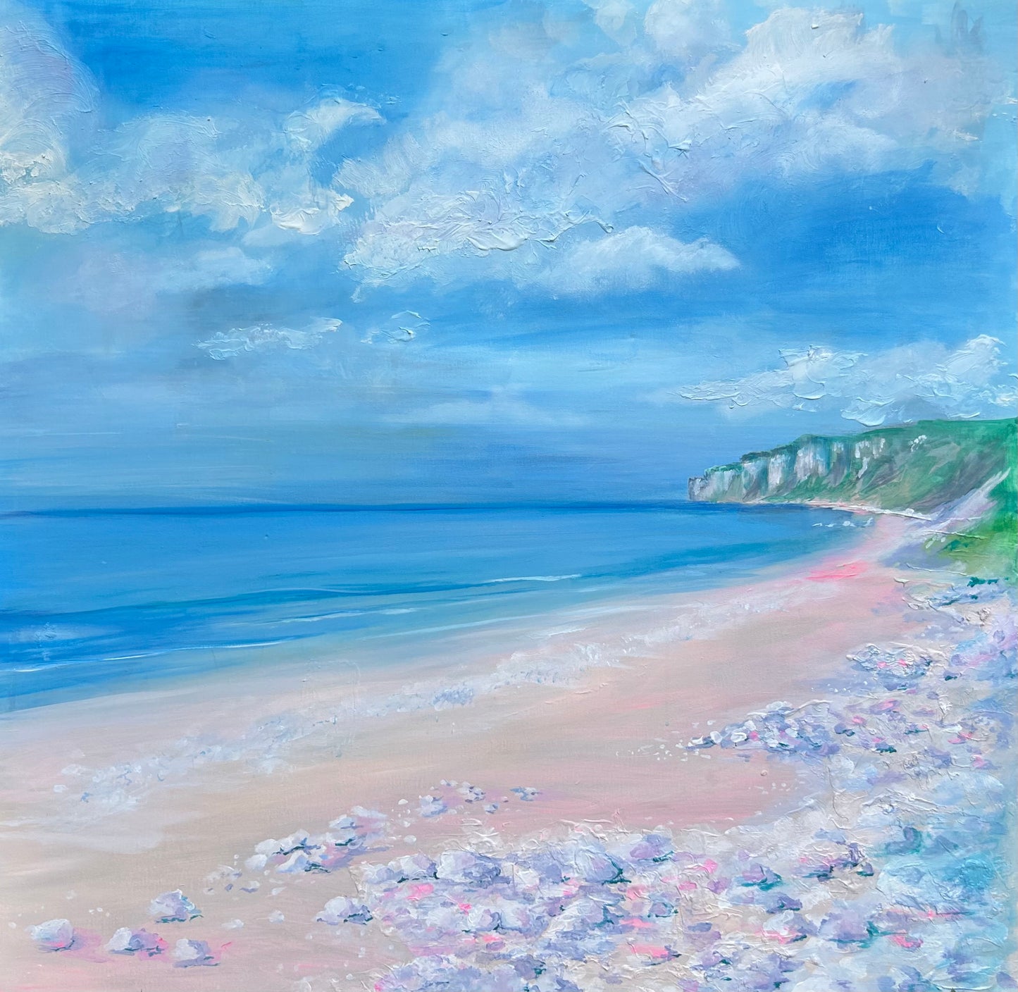 Flamborough from Filey