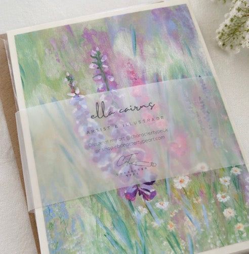 Wildflower Meadow Greetings Card