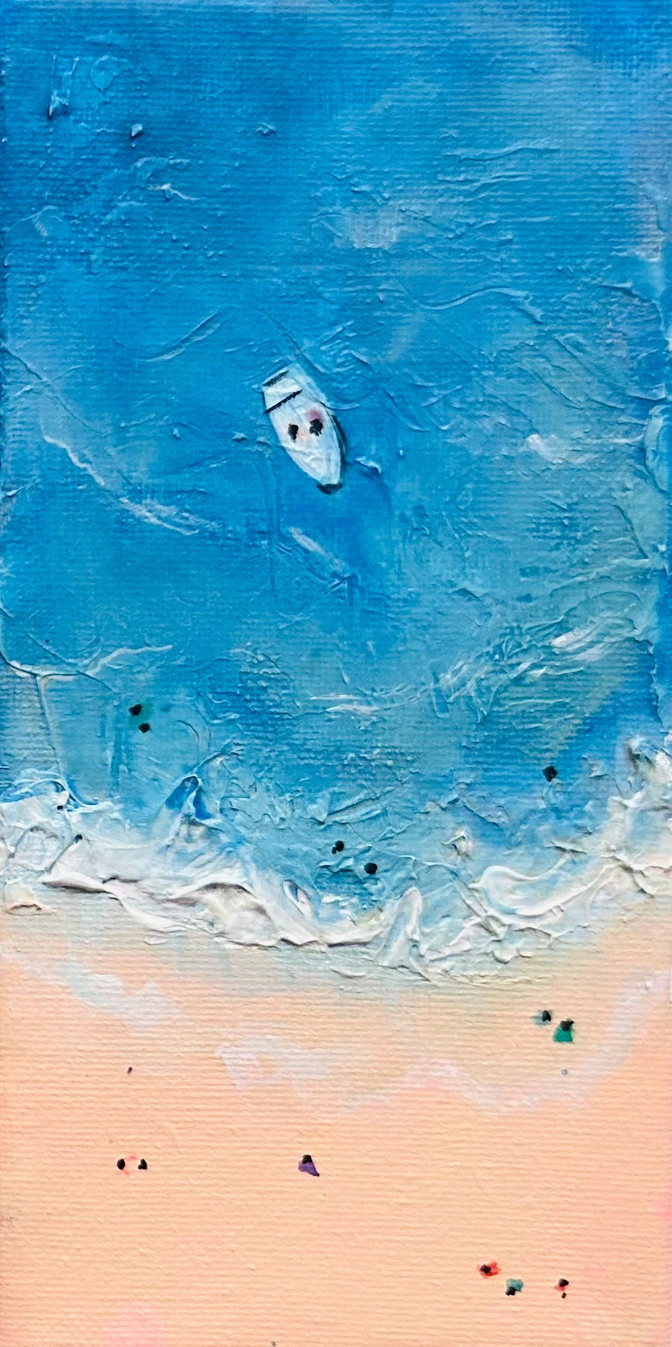 Shoreline stories – Three Original Coastal Paintings