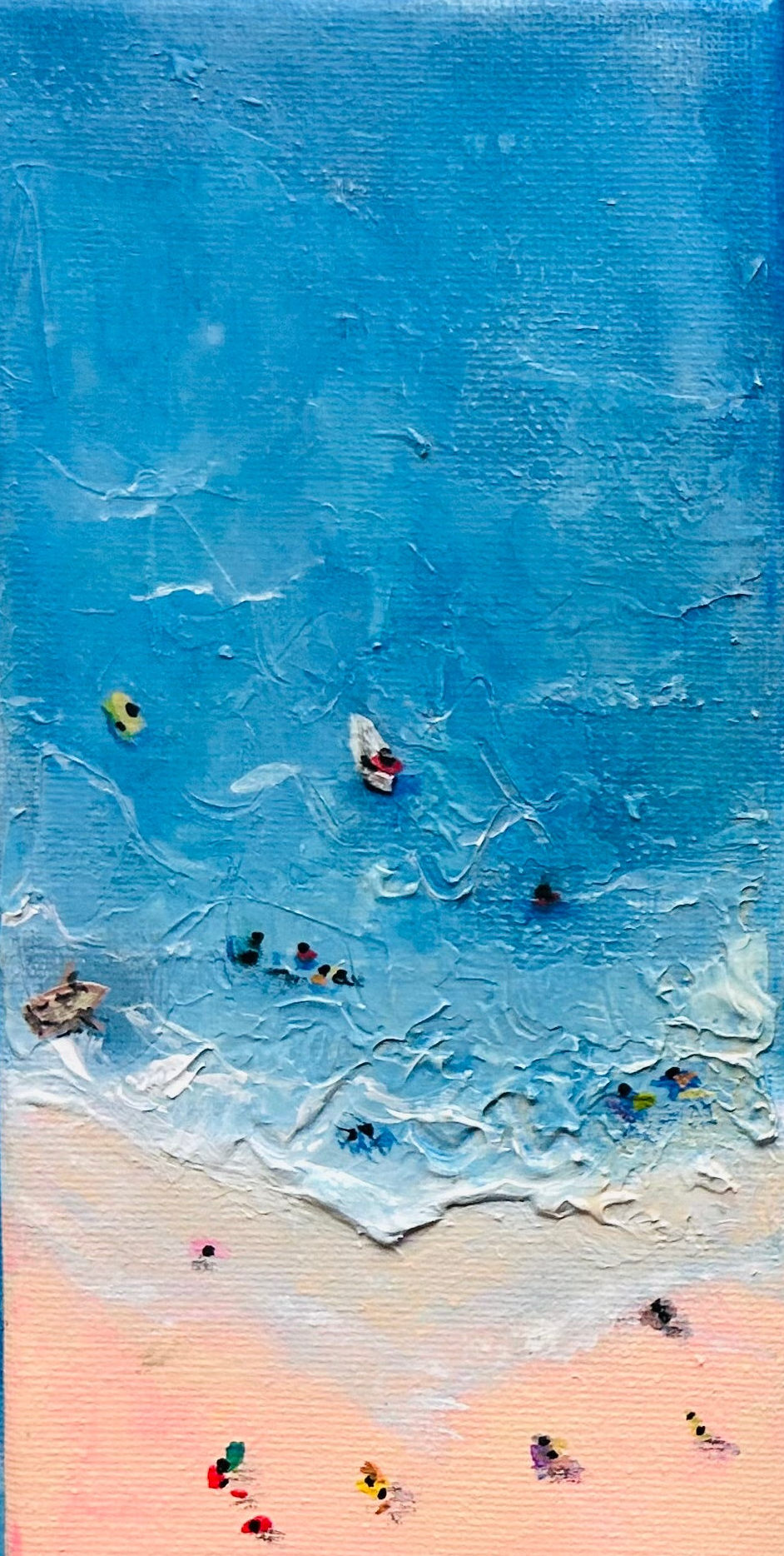Shoreline stories – Three Original Coastal Paintings